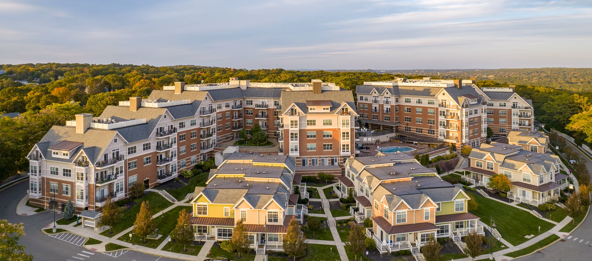 Scenic view from Arlington 360 Apartments overlooking natural landscapes