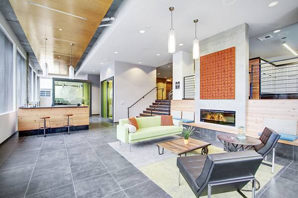 clubhouse/lobby at Slate Apartments