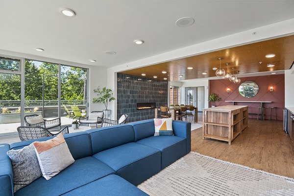 clubhouse at Slate Apartments