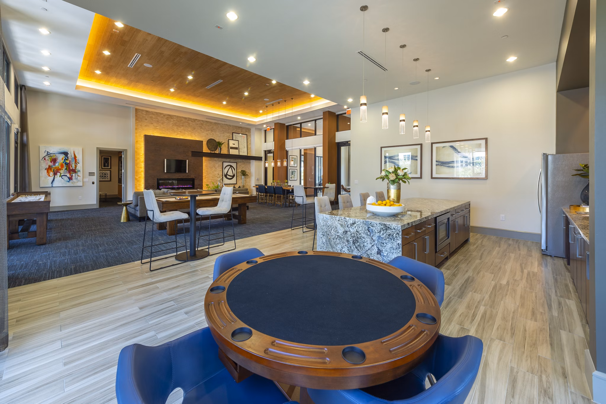 clubhouse at Morgan's Landing Apartments