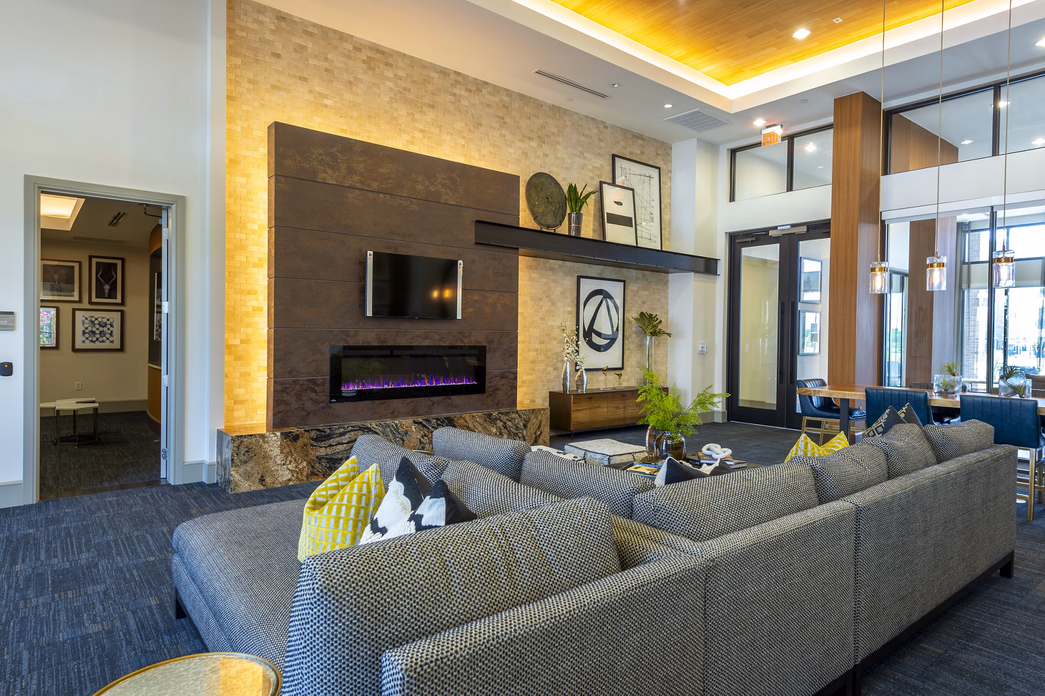 clubhouse at Domain Morgans Landing Apartments