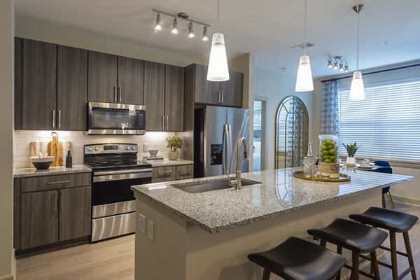 kitchen at Domain Morgans Landing Apartments