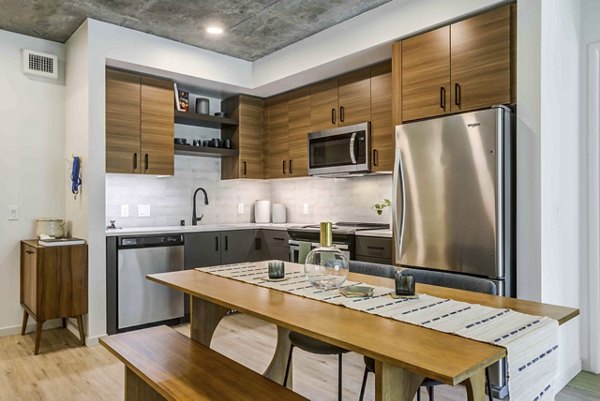 kitchen at 50 Jones Apartments