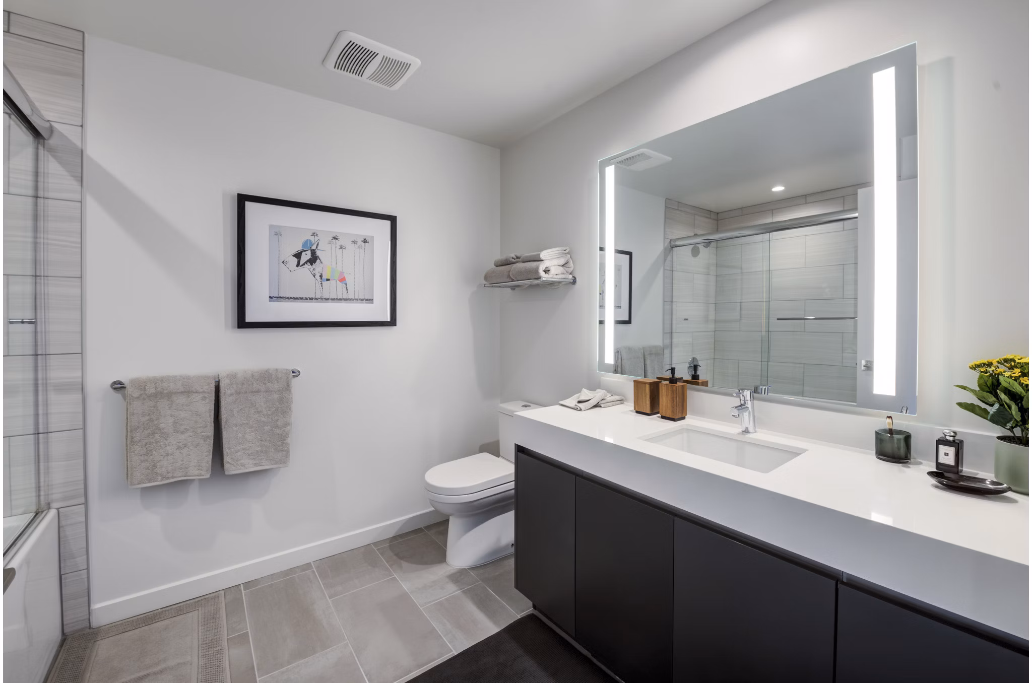 bathroom at ARQ Apartments 