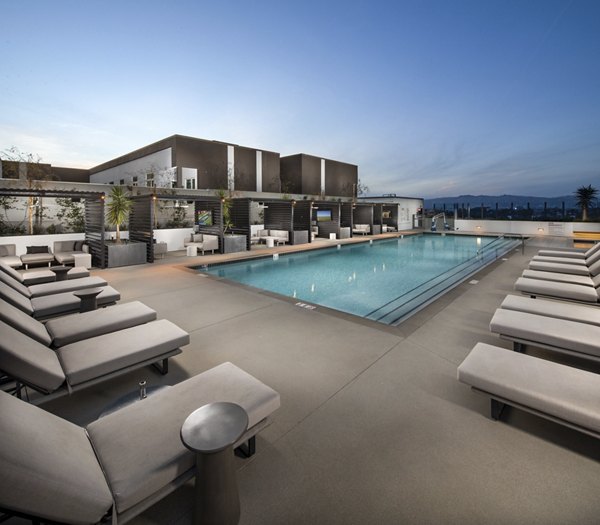 pool at ARQ Apartments