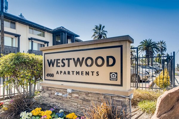 signage at Westwood Apartments