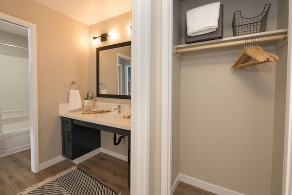 bathroom at Westwood Apartments