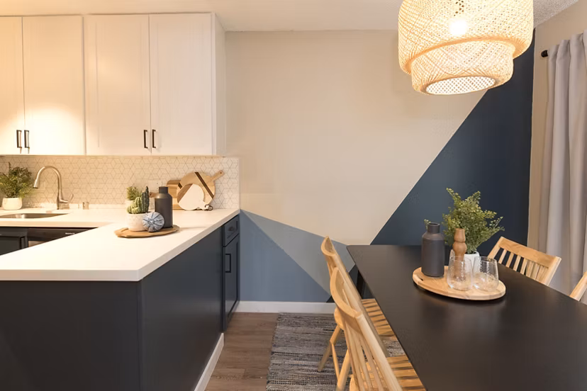 dining room at Westwood Apartments