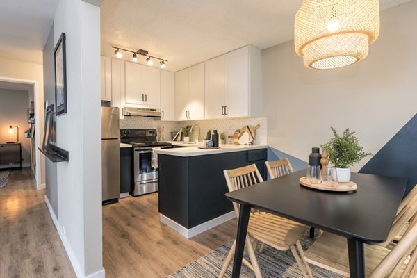 dining room at Westwood Apartments