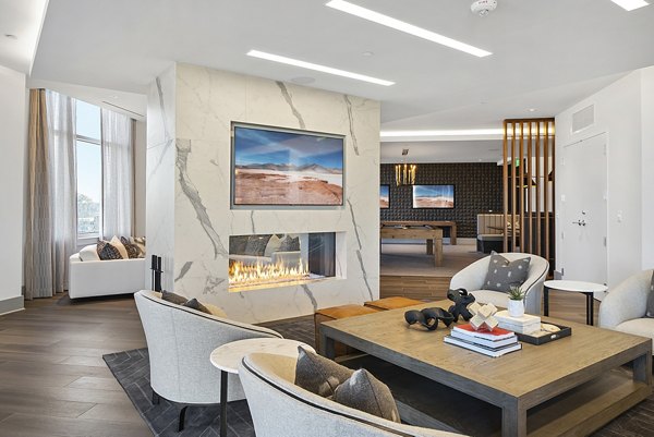 clubhouse/lobby at Element SouthPark Apartments