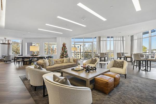 clubhouse/lobby at Element SouthPark Apartments