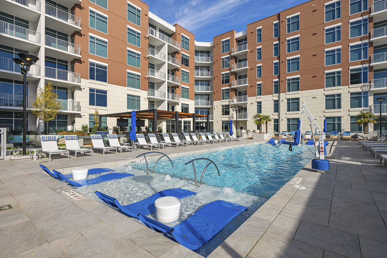 Pool at Element Southpark Apartments (2 of 4)