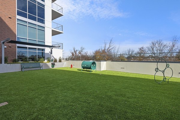 dog park at Element SouthPark Apartments