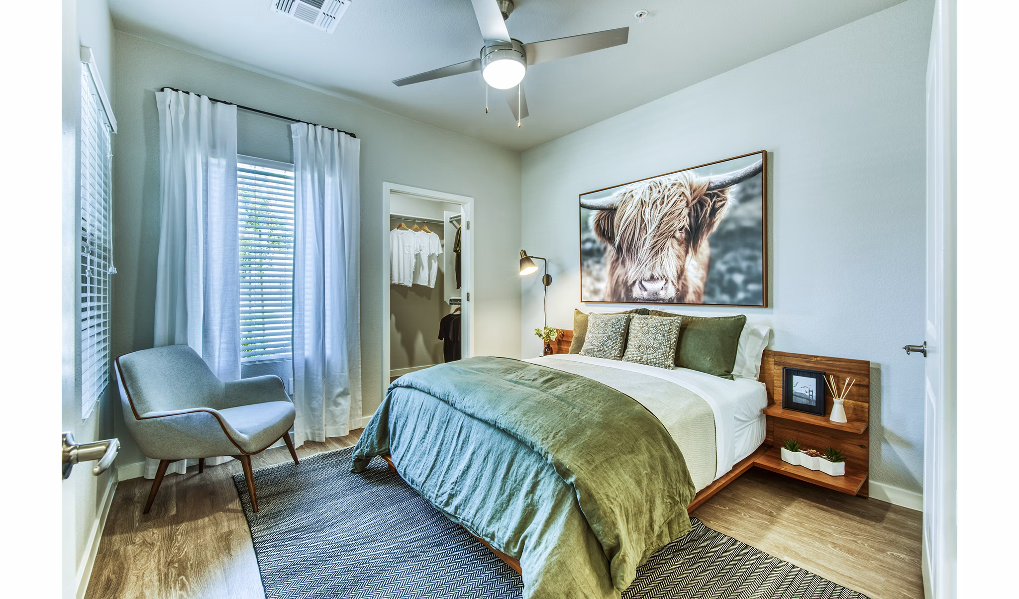 bedroom at Amiya Apartments 