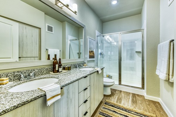 bathroom at Amiya Apartments 