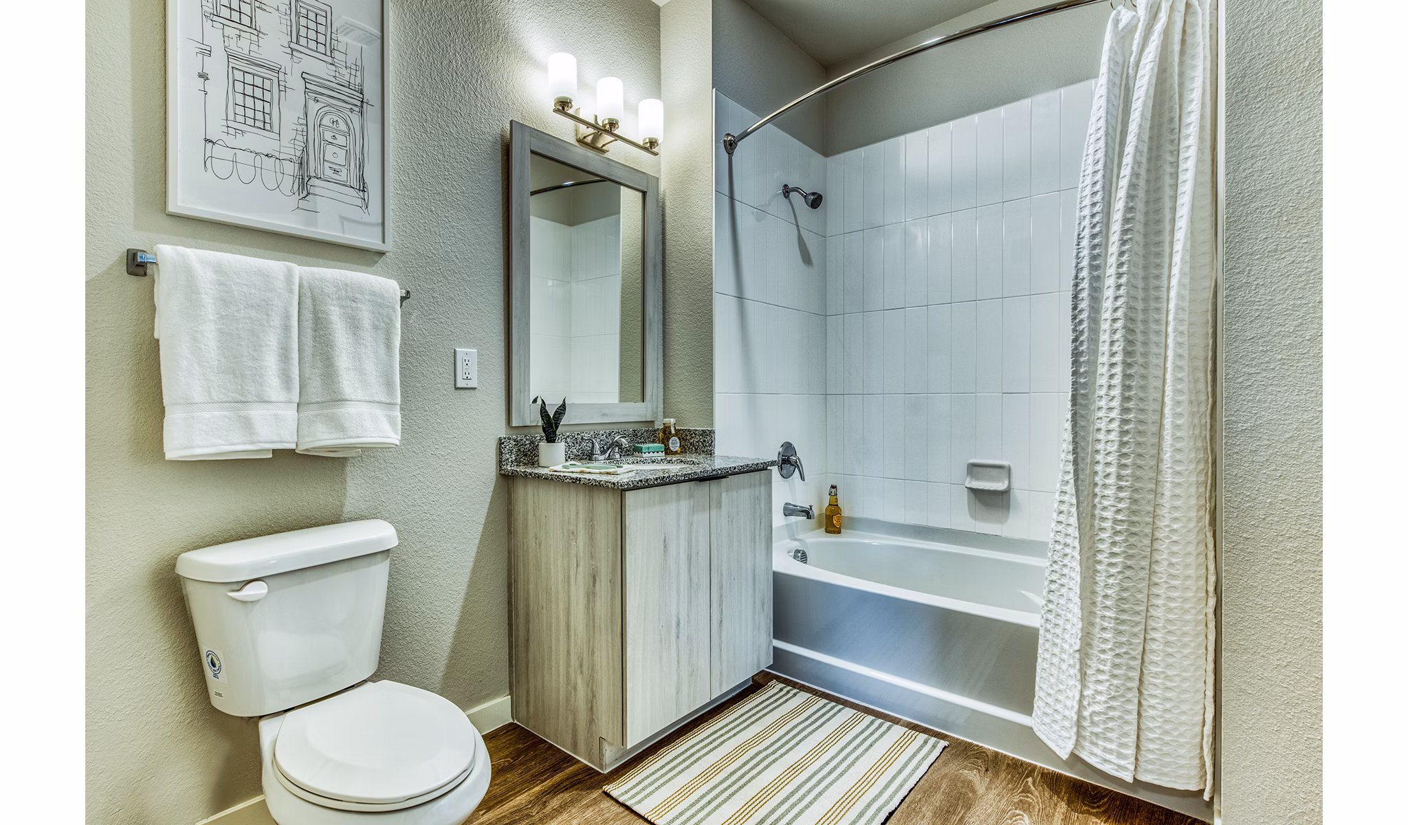 bathroom at Amiya Apartments 