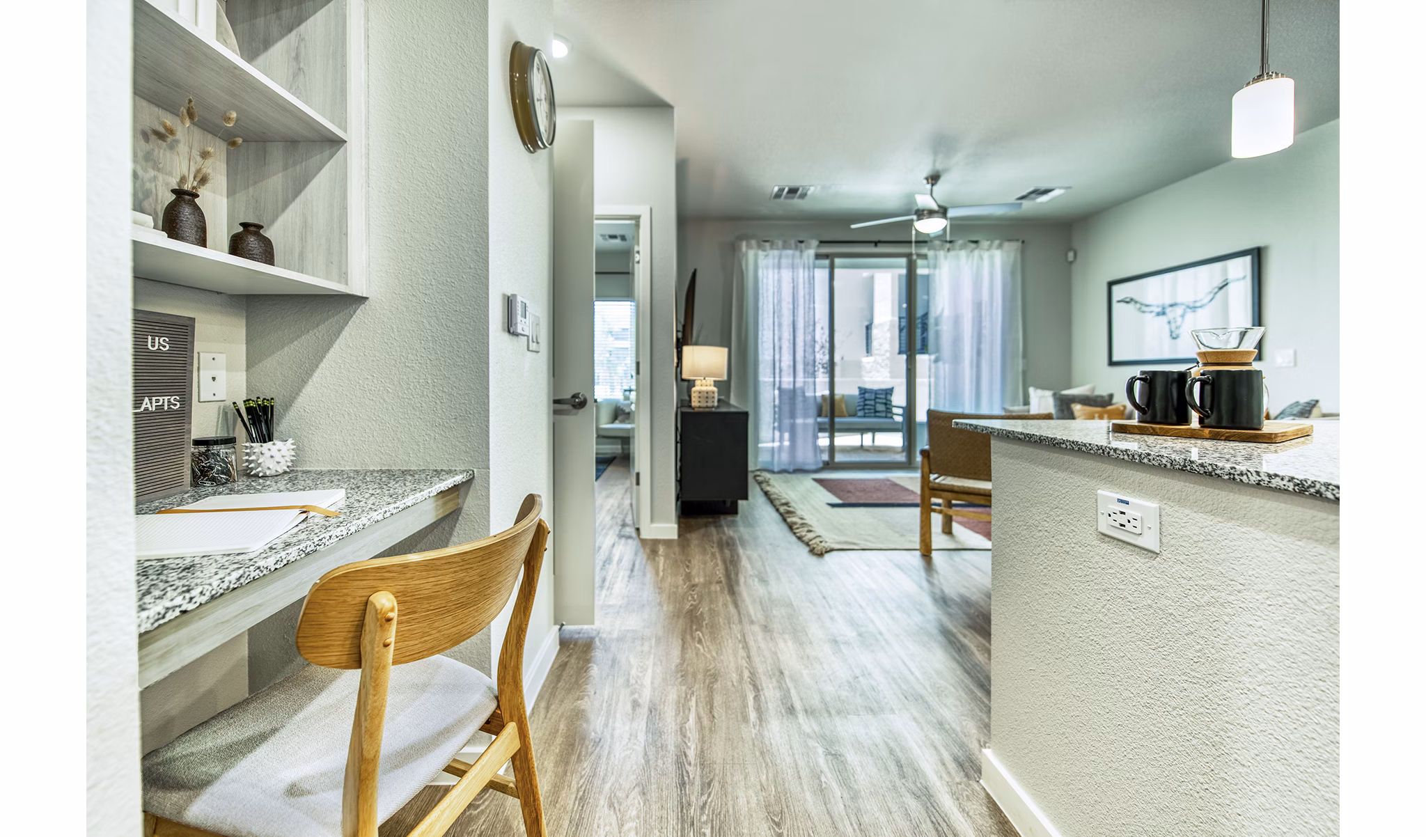 living room at Amiya Apartments 