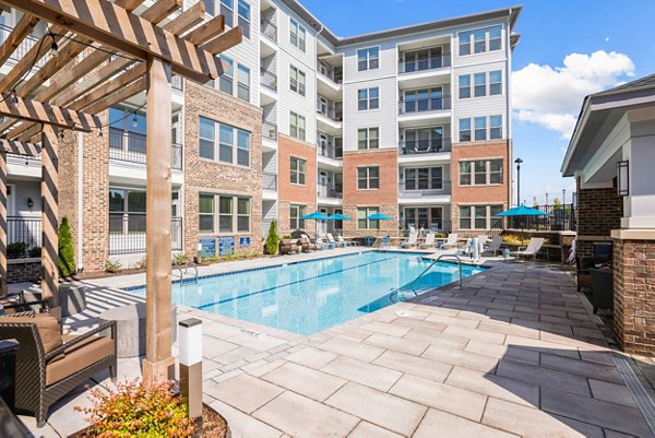 pool at Overture Cary Apartments