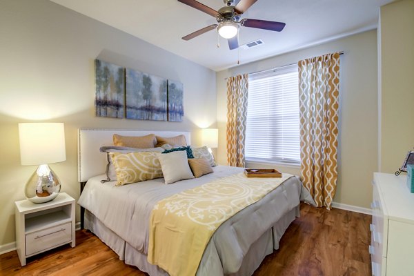 bedroom at Sage Apartments