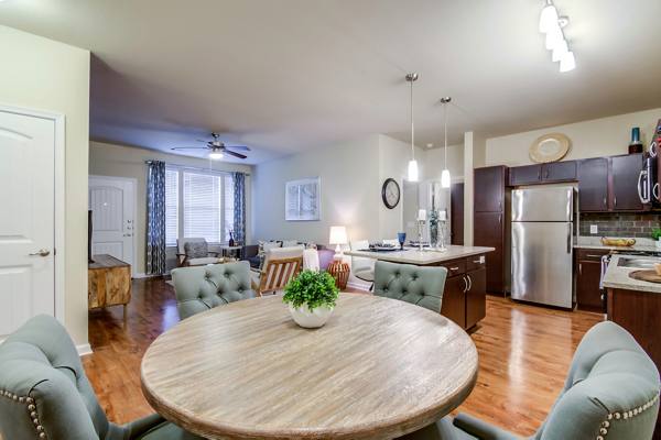 dining area at Sage Apartments
