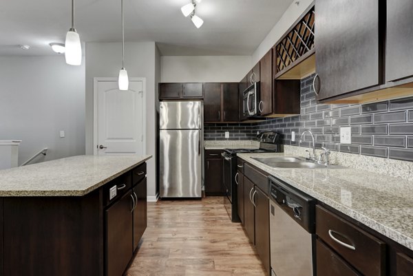 kitchen at Sage Apartments