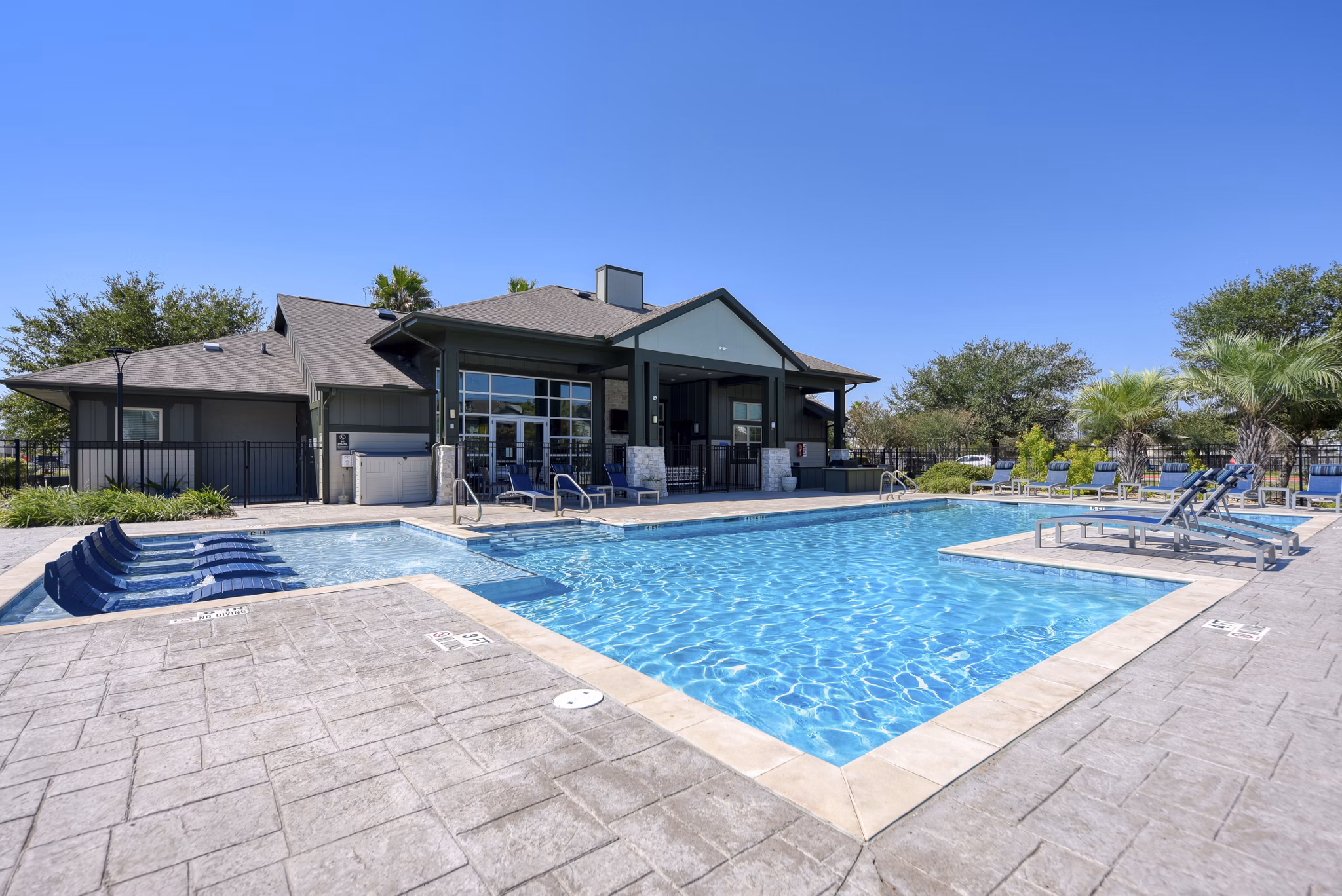 Resort-style pool at Sage Apartments offering relaxation and leisure