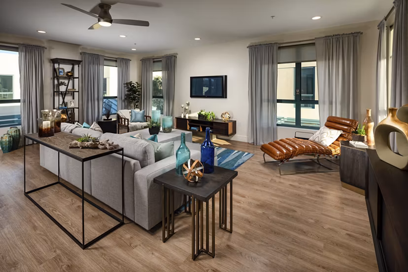 rendering at 2300 Wilshire Apartments