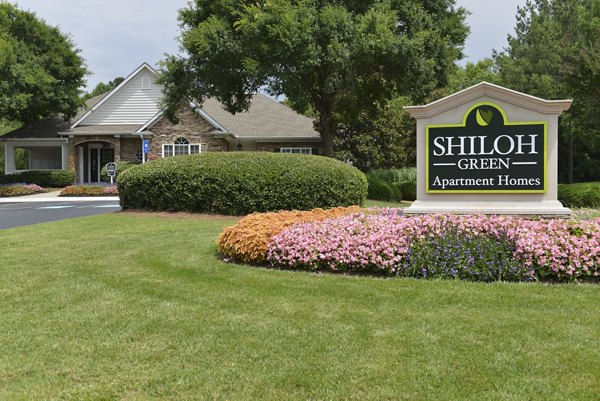 signage at Shiloh Green Apartments