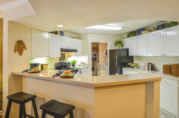 kitchen at Shiloh Green Apartments