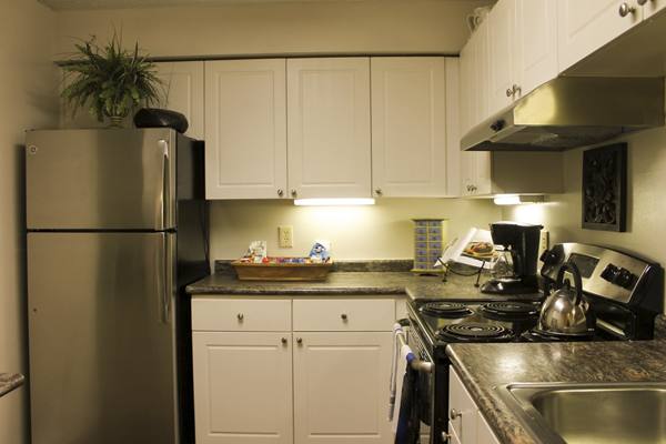 kitchen at Shiloh Green Apartments