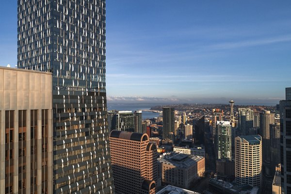 rendering at The Residences at Rainier Square Apartments