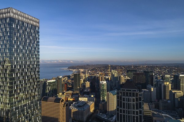 rendering at The Residences at Rainier Square Apartments