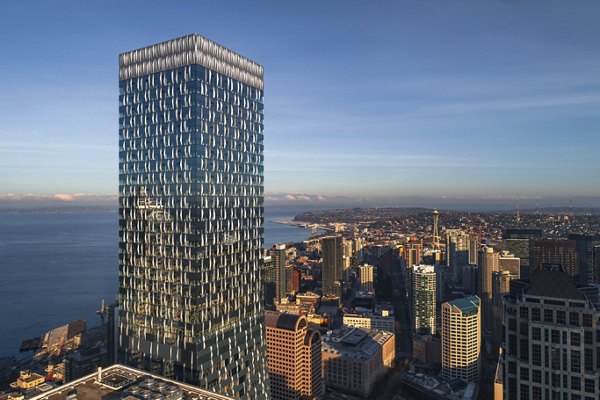 rendering at The Residences at Rainier Square Apartments