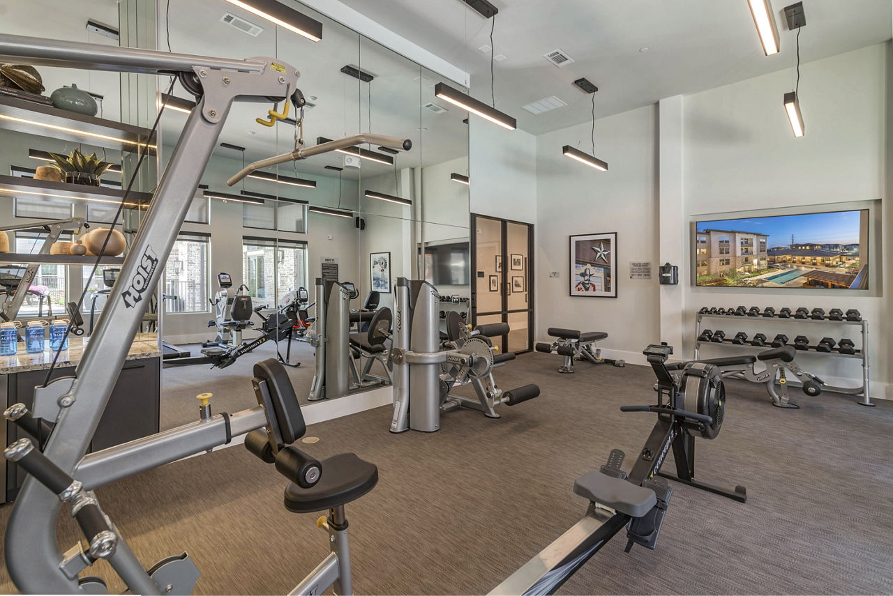 Gym at Album Keller Ranch (3 of 4)