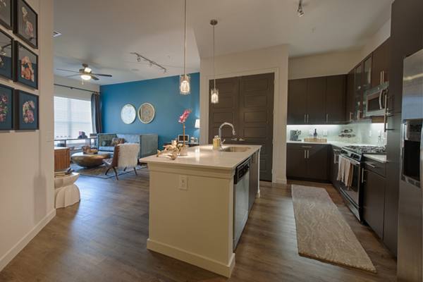 kitchen at Mezzo Kirby Med Center Apartments