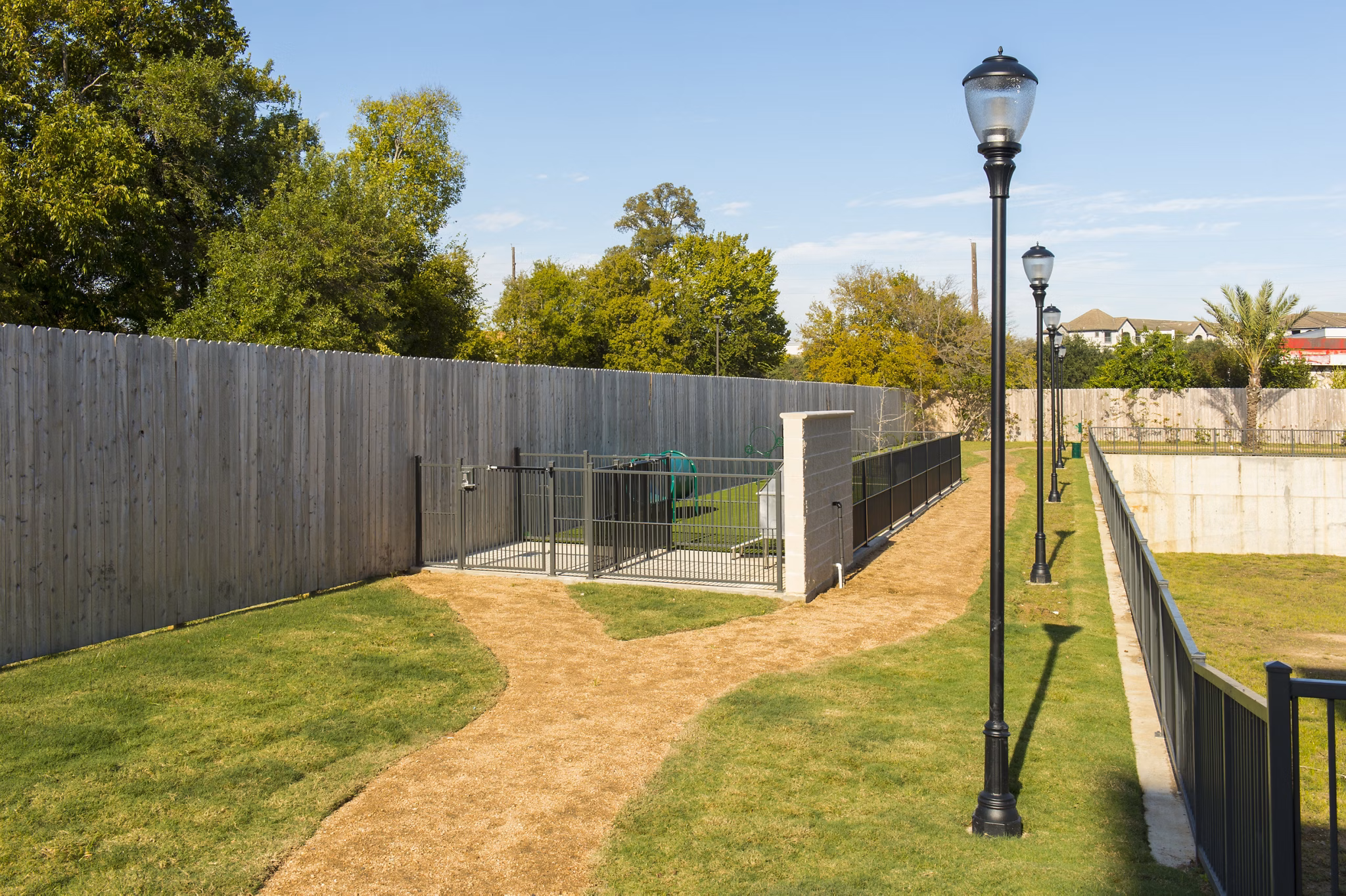 dog park at Mezzo Kirby Med Center Apartments