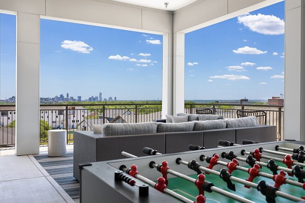 patio at Korina at the Grove Apartments