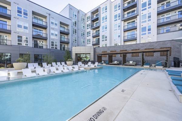  pool at Korina at the Grove Apartments