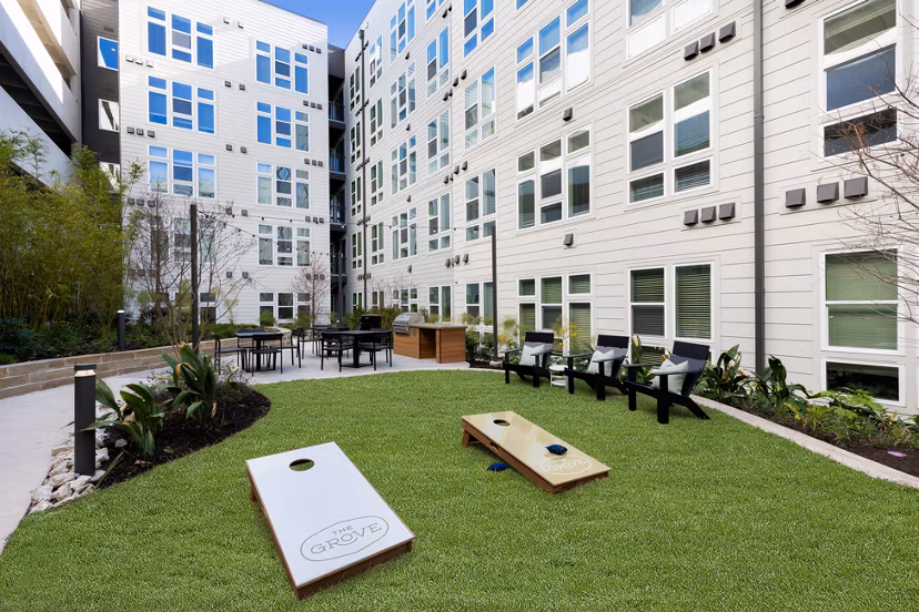 Recreational Area at Korina at the Grove Apartments