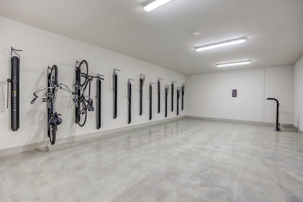bike storage at Alder Apartments