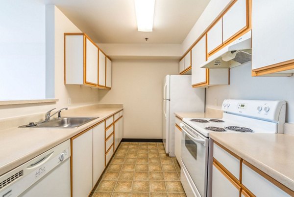 kitchen at Willamette Gardens Apartments