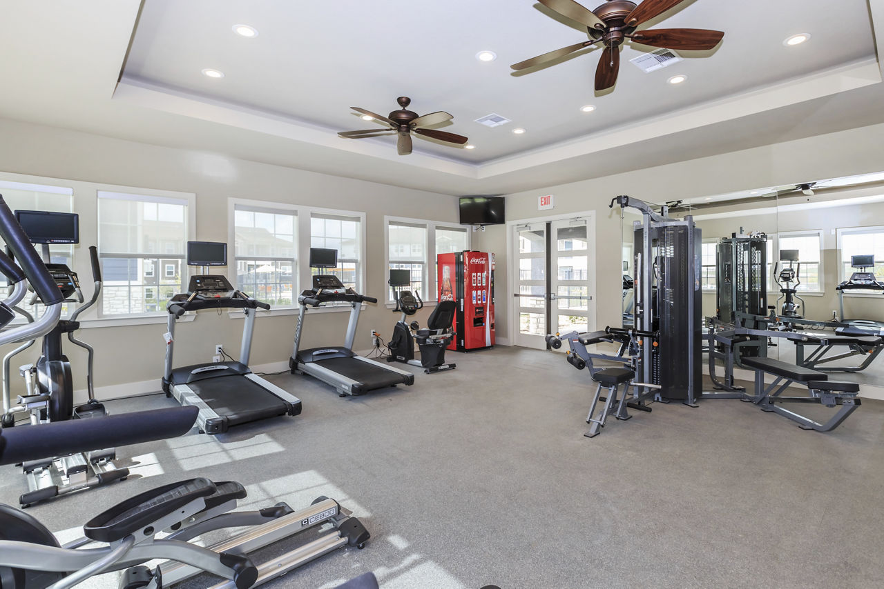 Gym at Roots At Waco (3 of 3)