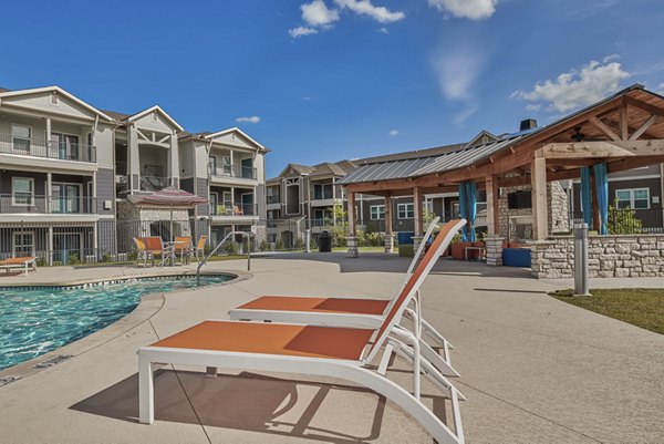 pool at Roots at Waco Apartments