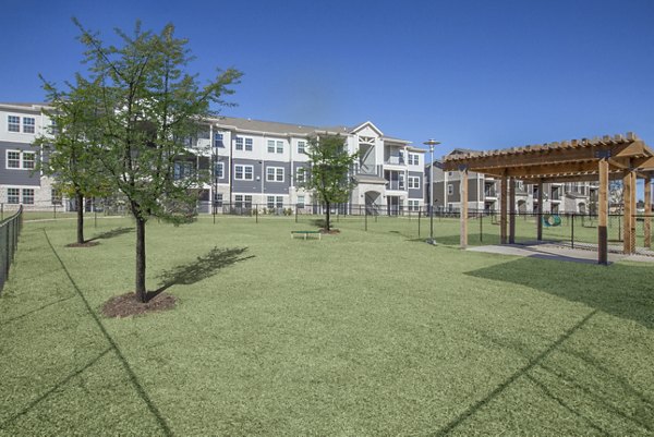 dog park at Roots at Waco Apartments