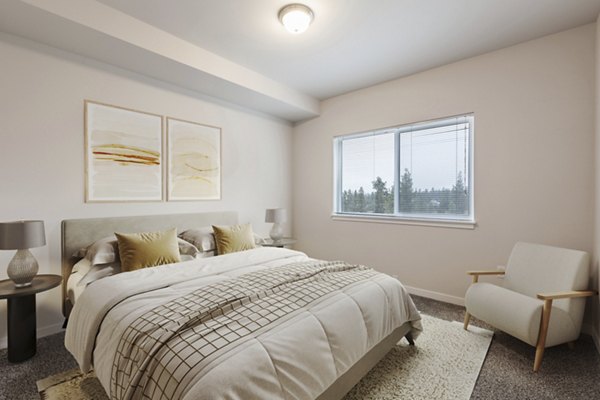 bedroom at City View Apartments