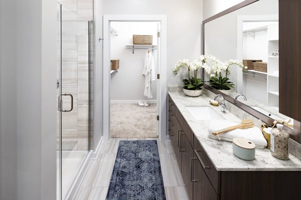 bathroom at Overture Powers Ferry Apartments