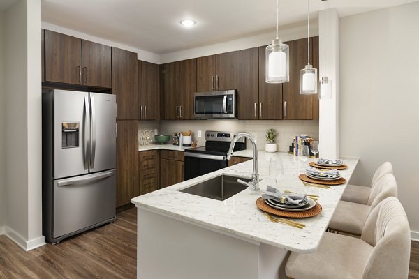 kitchen at Overture Powers Ferry Apartments