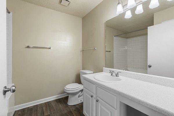 bathroom at Avana Bellevue Apartments