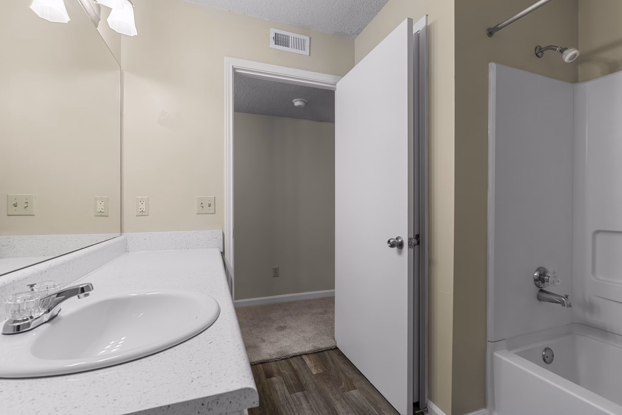 bathroom at Avana Bellevue Apartments