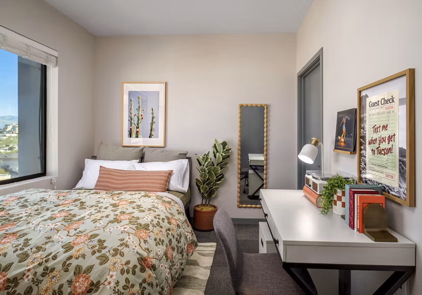 bedroom at Union on 6th Apartments